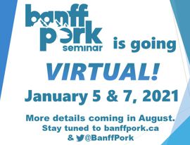 North America's pork industry will meet at Banff Pork Seminar 2021